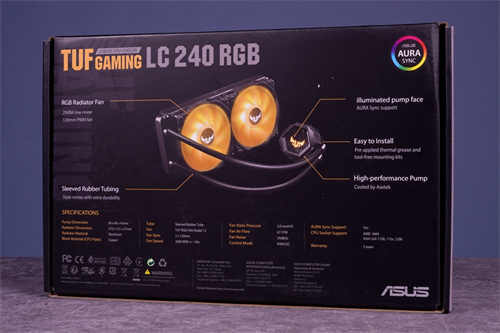 TUF Gaming LC 240 RGB一体式水冷/入门新选择，简化安装超便利(2)