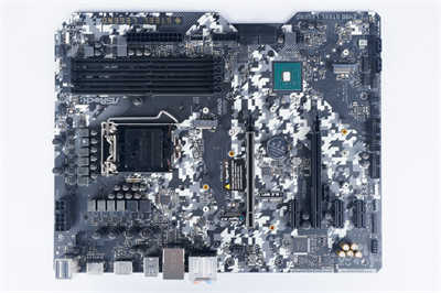 华擎ASRock Z490 Steel Legend/银白数位迷彩风格、钢铁传奇般的可靠性(20)