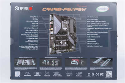 美超微 SUPERMICRO C9Z490-PGW 开箱 / 以伺服器的设计思维，带给玩家顶级用料与完美功能-SUPER(2)