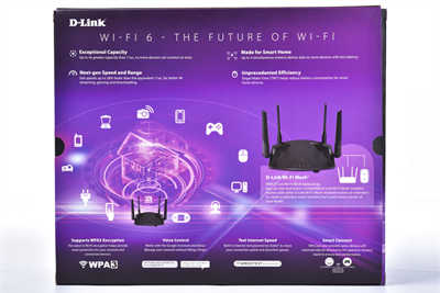 D-Link EXO AX1800 Wi-Fi 6 DIR-X1860无线路由器开箱测试(2)