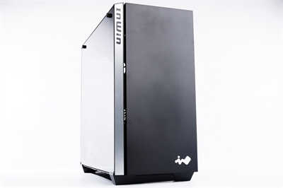 InWin 216简约风中塔式机壳开箱/简约铝质髮丝纹铭板、可容纳最大E-ATX主机板(2)