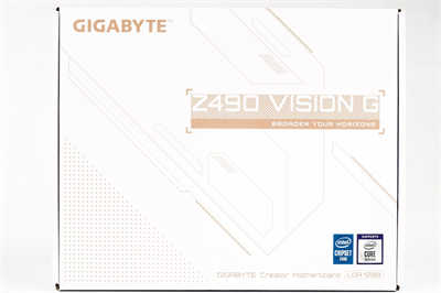 GIGABYTE Z490 VISION G创作者主机板开箱/为创作而生、美型白色调、PCI-E4.0(1)