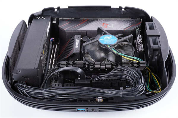 InWin B1 ITX迷你机壳开箱试组/圆润外型吸睛、无独显内部设计(4)