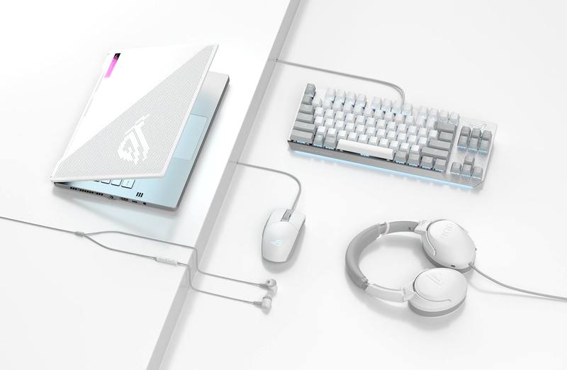 ASUS ROG将推出ROG Moonlight White系列外设产品(1)