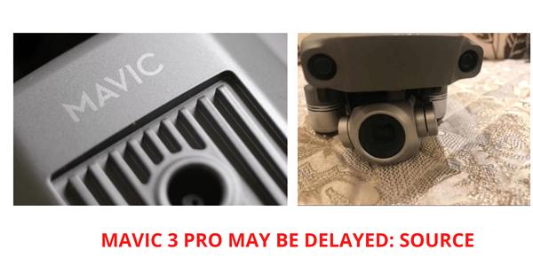 大疆御Mavic Pro 3无人机曝光：新外形、支援8K录製