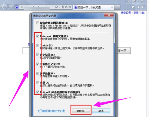 如何清除历史记录,教您如何删除浏览器历史记录(3)