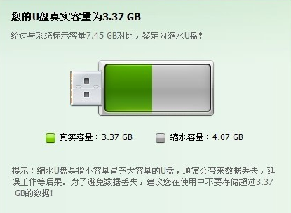 如何恢复u盘容量(1)