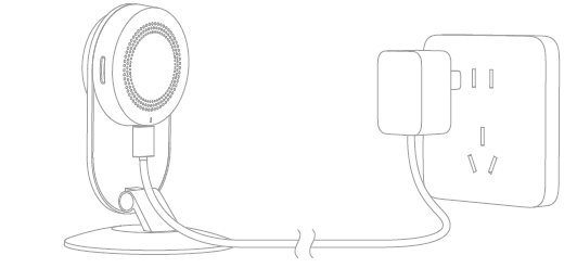 首次使用米家智能摄像机说明
