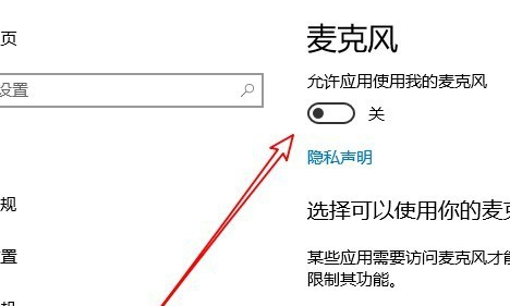 win10麦克风权限在哪里开启(3)