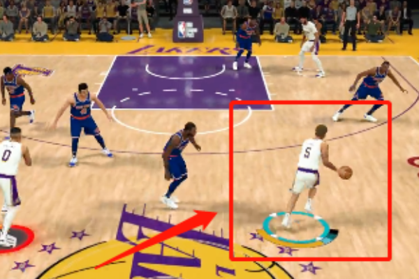 NBA2k21如何空中接力(3)