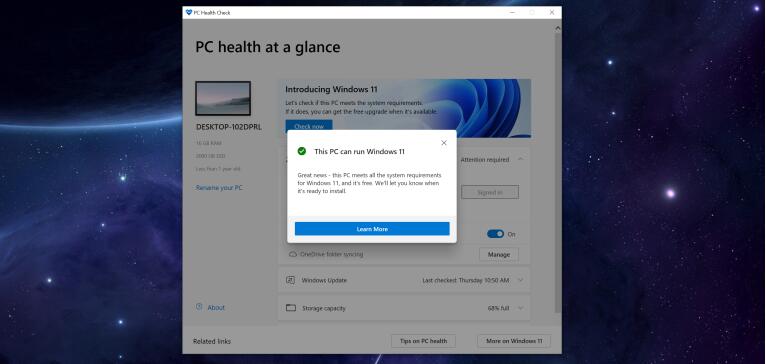 Windows11将免费升级，但系统要求正在上升(2)