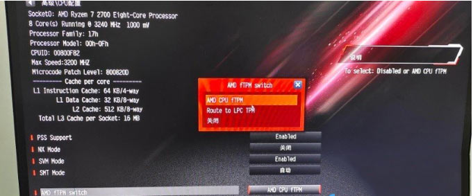 安装Win11怎么开启TPM2.0(6)