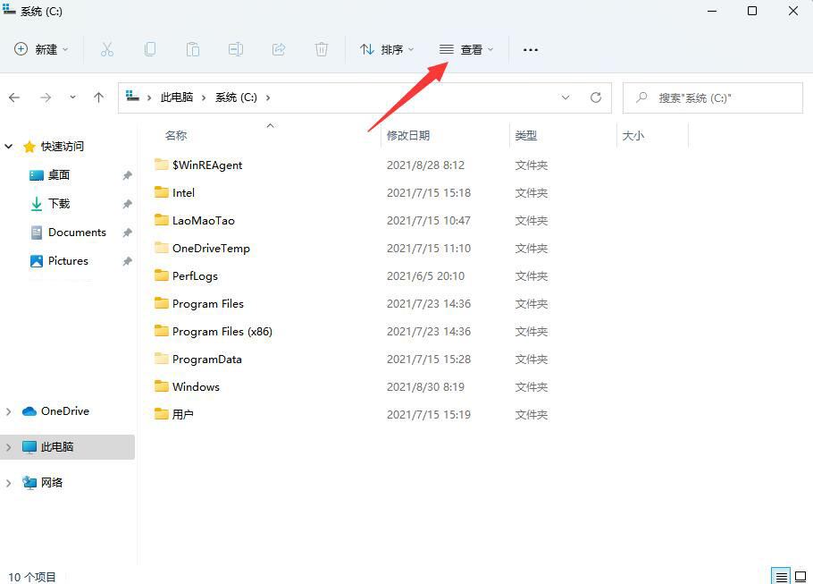 windows11查看隐藏项目方法