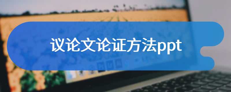议论文论证方法ppt