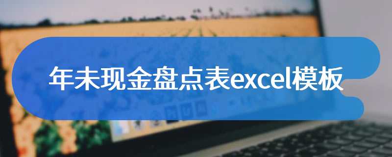 年未现金盘点表excel模板