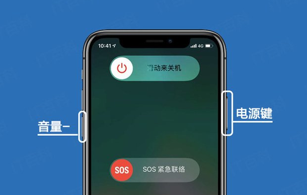 苹果iPhone XR怎么关机