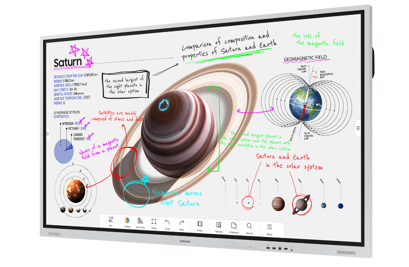 Samsung 推出 Flip Pro 交互式显示屏：75/85 英寸 4K 60Hz 可触摸，售价约 2.18 万元起(1)