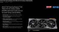 华硕 RX 7900 TUF Gaming 系列显卡频率公布，出厂最高提升 8.7%