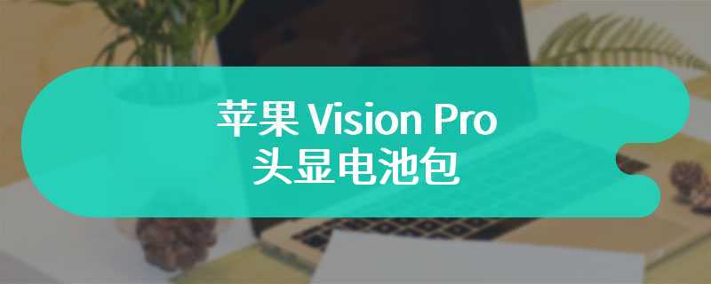 苹果 Vision Pro 头显电池包最高支持 65W 输入，官方仅随附 30W 充电头