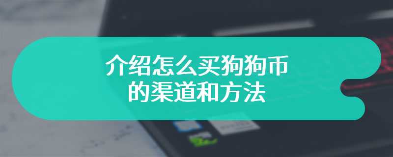 介绍怎么买狗狗币的渠道和方法