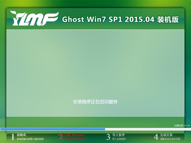 雨林木风纯净版32位win72014.2安装教程(9)