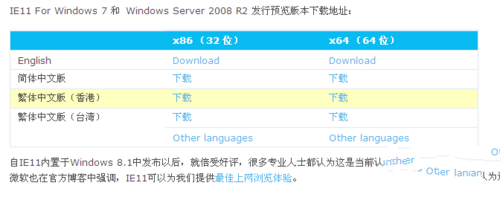 教你安装ie11 win7 64位原版失败的原因