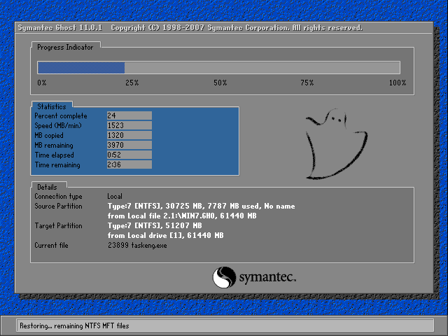 教你怎样使用U盘安装ghost win7 64位系统(4)