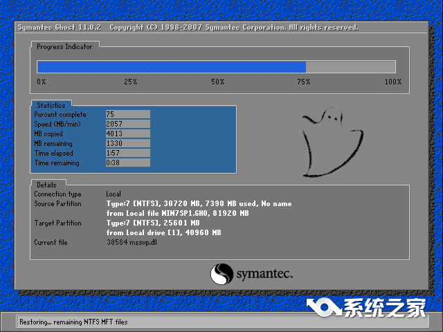 WIN764旗舰版系统之家一键机方法(6)